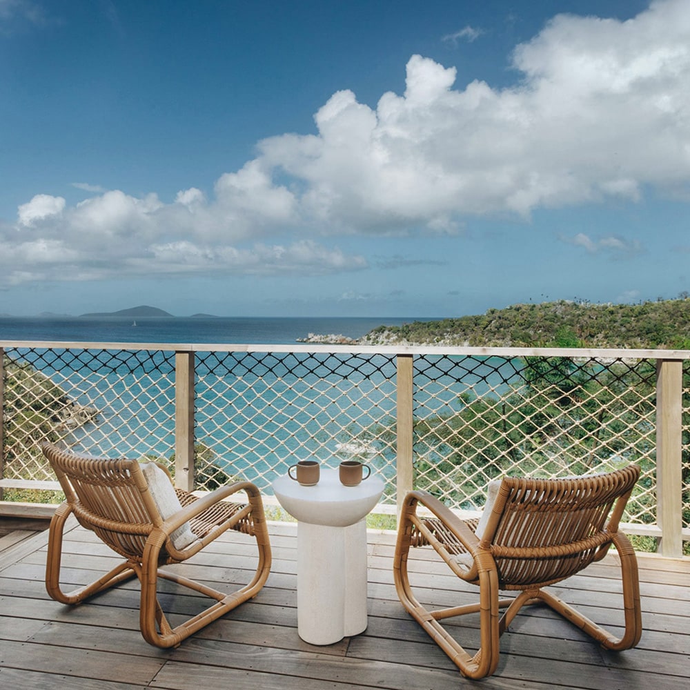 Lovango Bay Outdoor Patio Deck Chairs Virgin Islands Destination