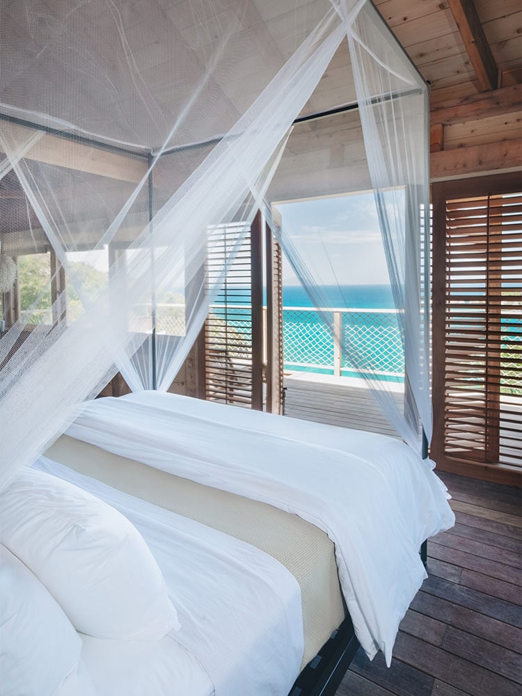 Lovango Bay Virgin Islands Destination, Beds by the Water