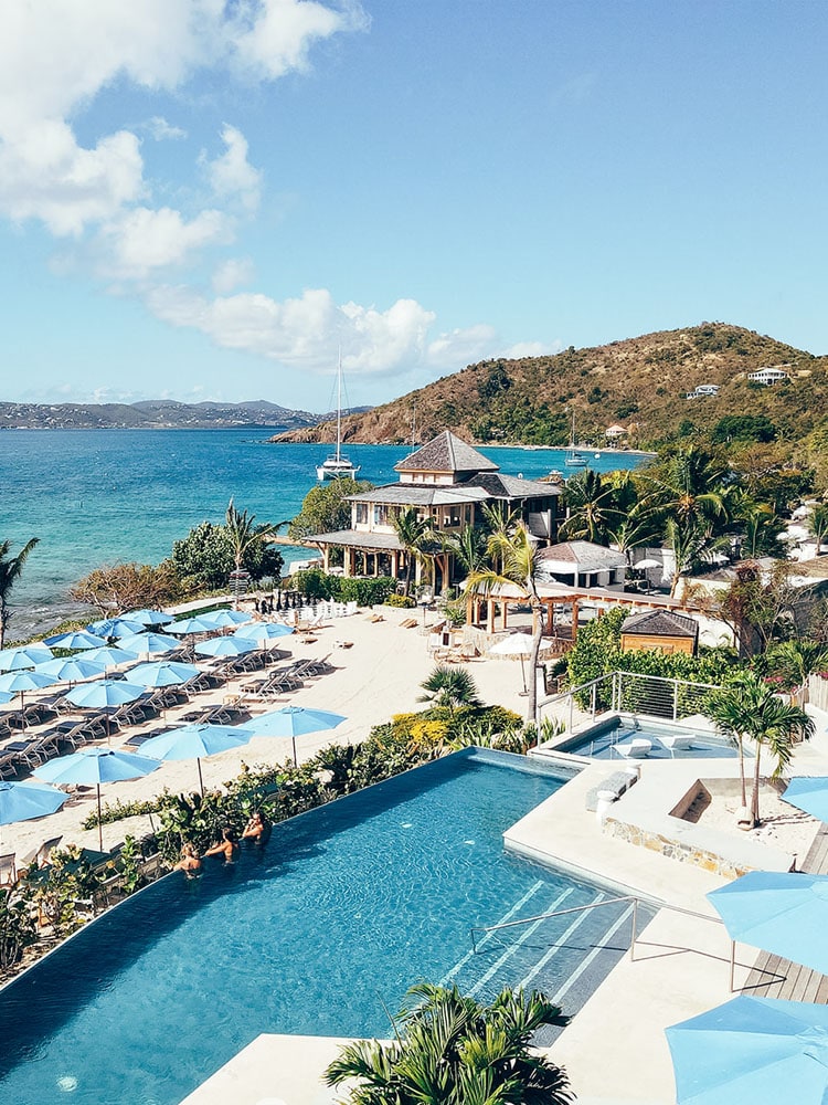 Lovango Bay Virgin Islands Destination, Aerial View