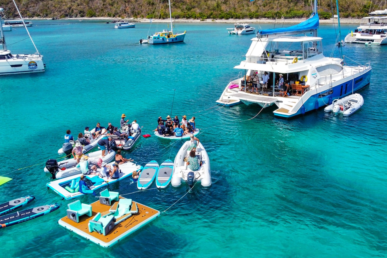 lovango virgin islands destination stay and sail party on the water