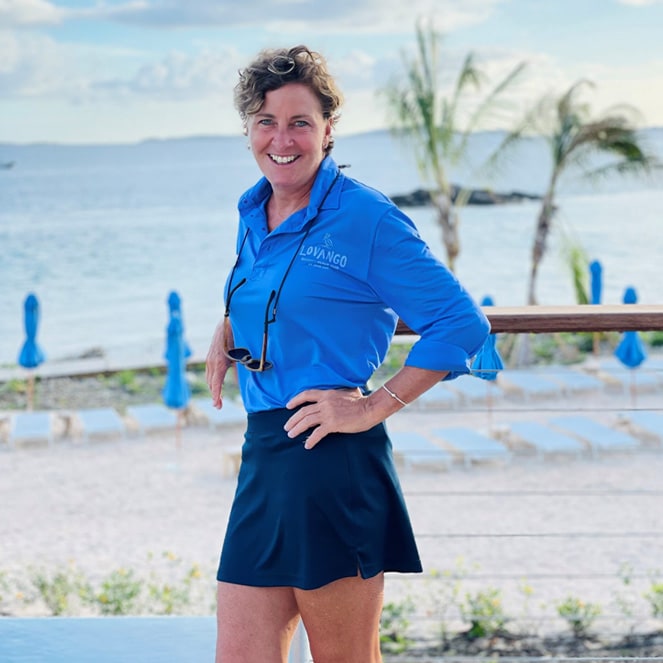 Lovango USVI St. John Destination _woman ready to serve you