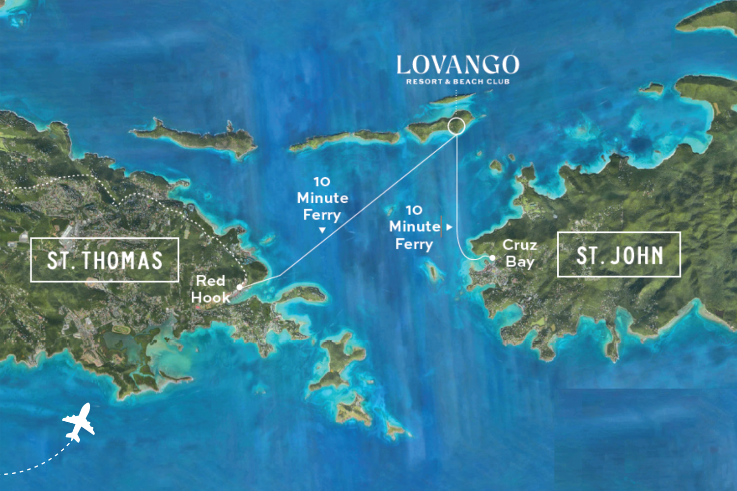 yachtmens map of lovango usvi yacht