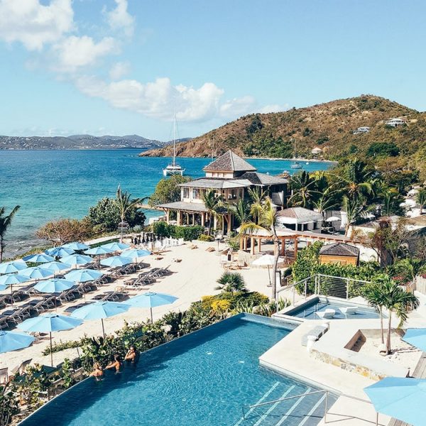 Lovango Bay Virgin Islands Destination, Aerial View